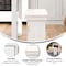 Flash Furniture HERCULES Series 40" x 12" Antique Rustic White Solid Pine Folding Farm Bench XA-B-40X12-WH-GG - alternate 4